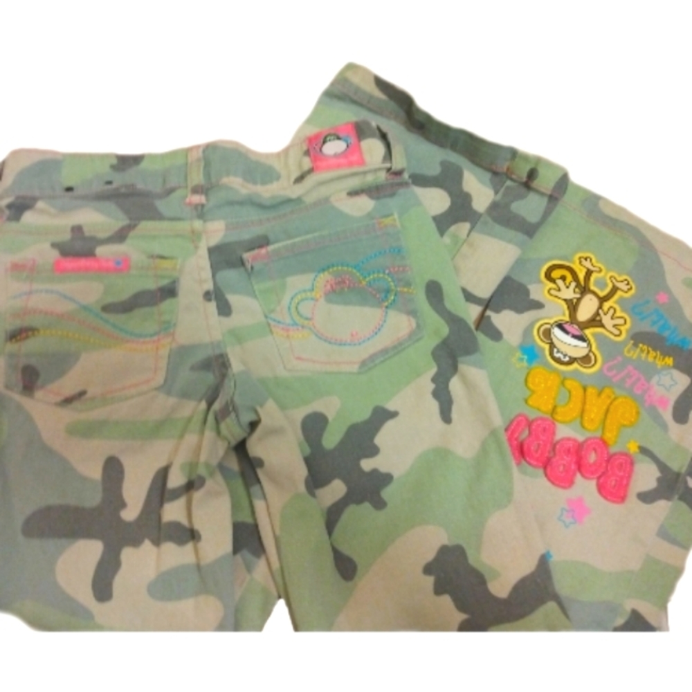 Original bobby Jack camo flared kids size 7